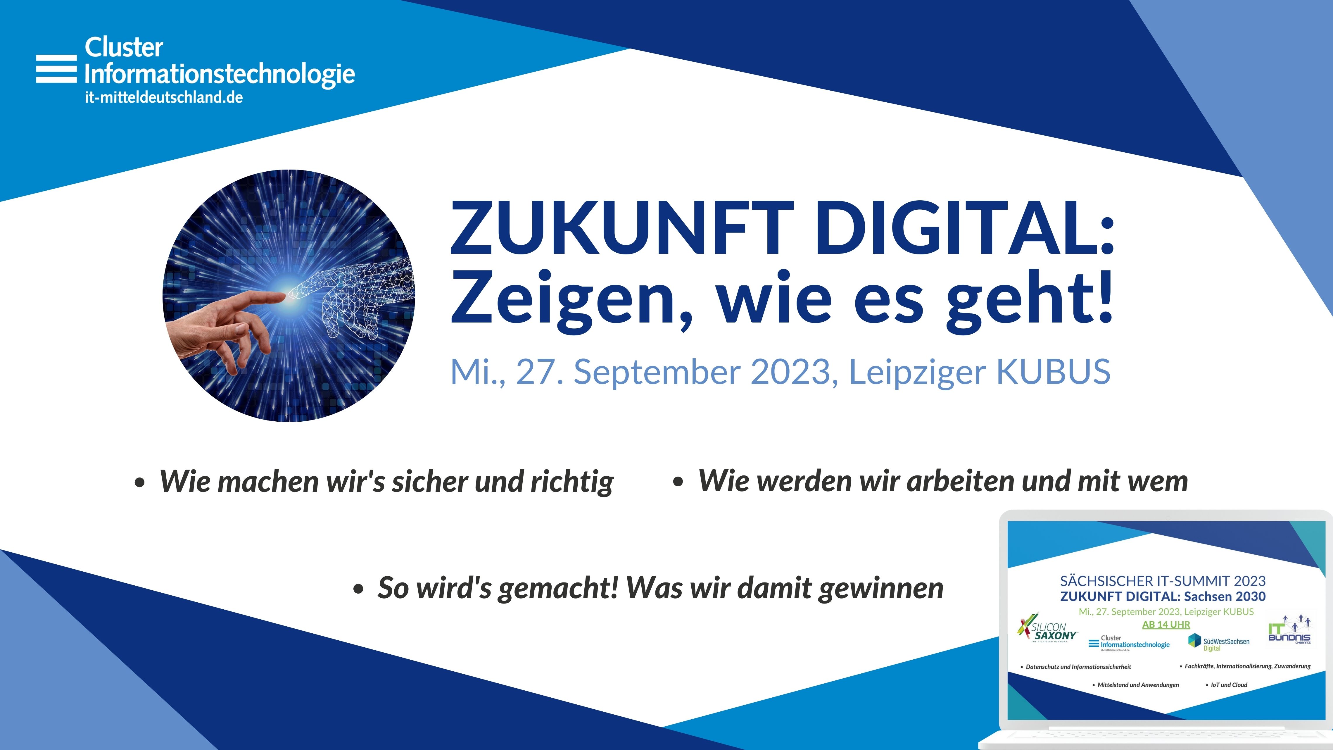 ZUKUNFT DIGITAL + IT-Summit 2023
