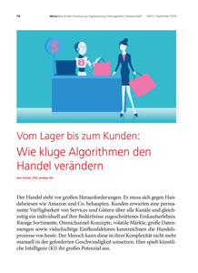 Vom Lager bis zum Kunden - Wie kluge Algorithmen den Handel verändern